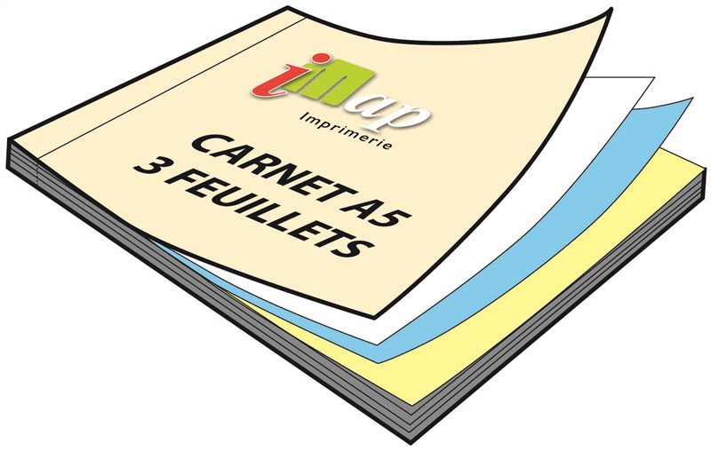 Carnets A5 triplicata